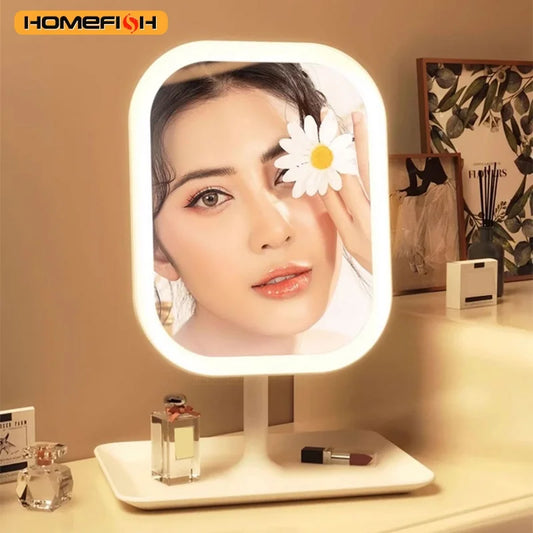 Oglindă de Machiaj cu LED