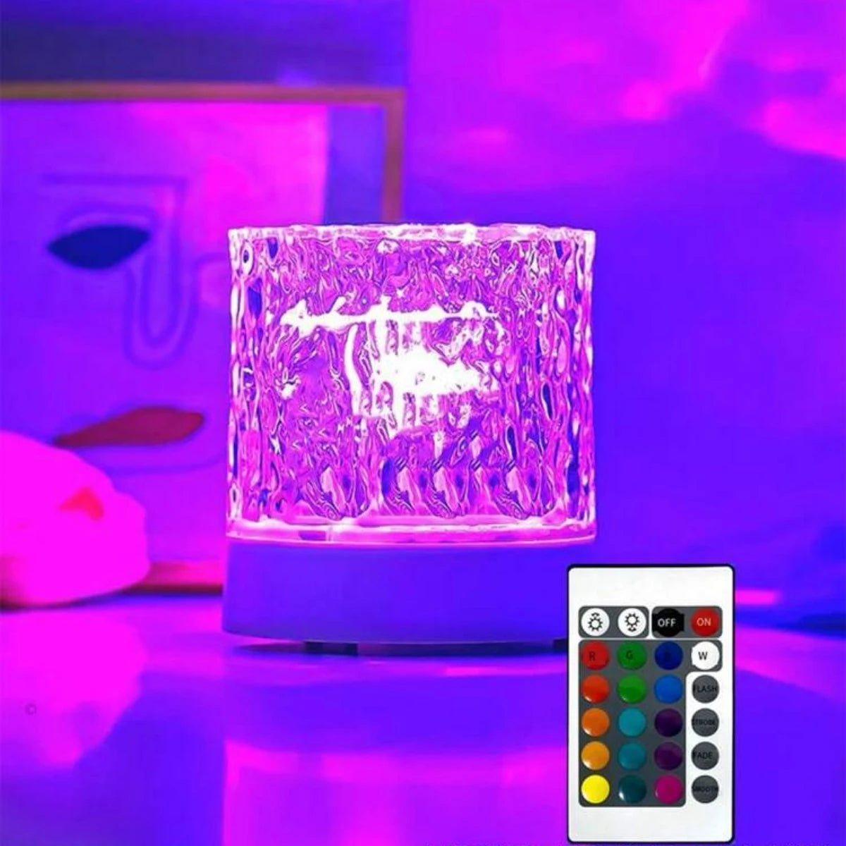 Lampă LED "Crystal Wave"
